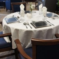 blue dining care home