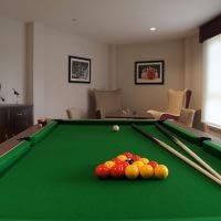Pool Table in Scottish Care Home